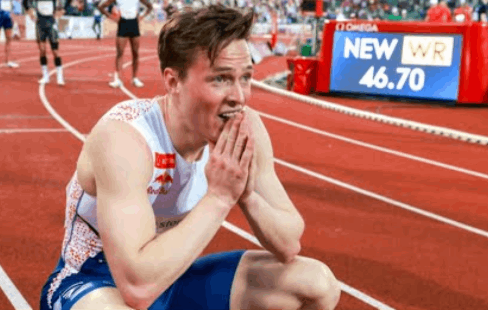 NEMA BOLTA TU JE NORVEŽANIN: Luda trka za svetski rekord: Sanjao sam ZLATO kao manijak! 